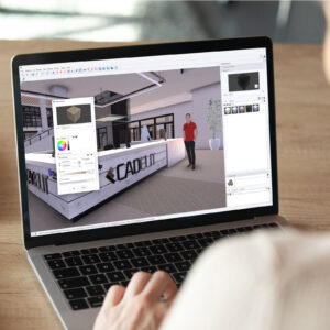 Fotorealistiska material i SketchUp – Online